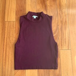 Wilfred Mock neck crop top